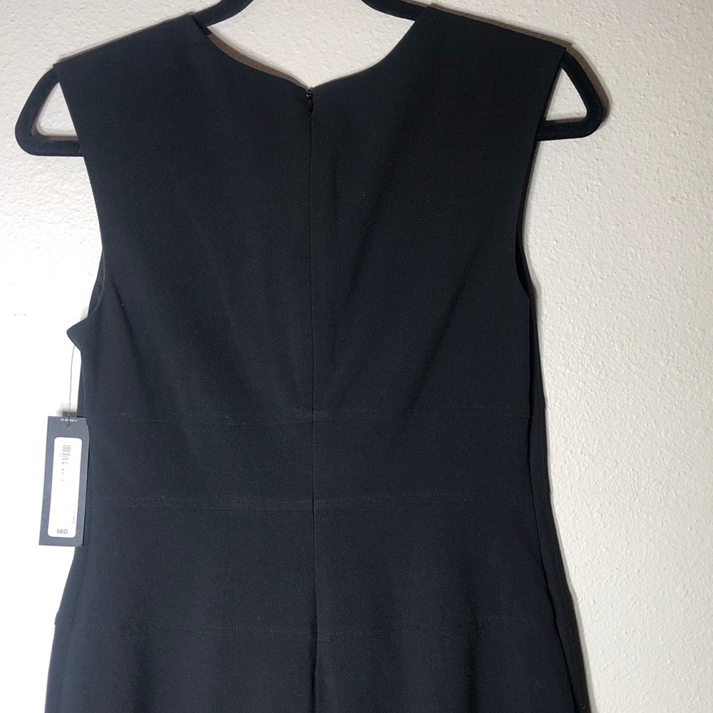 Worthington Classic Little Black Sleeveless Dress - Picture 6 of 8